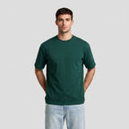 Slim Fit Crew Neck Cotton T-Shirt for Men