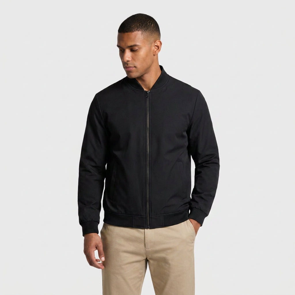 Lightweight Harrington Bomber Jacket Regular Fit for Men