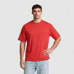 Slim Fit Crew Neck Cotton T-Shirt for Men