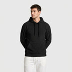 Corduroy Hoodie Relaxed Fit Kangaroo Pocket for Men