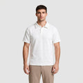 Textured Jacquard Polo Open Collar for Men