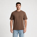 Slim Fit Crew Neck Cotton T-Shirt for Men