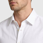 Short Sleeve Button-Up Shirt Slim Fit for Men