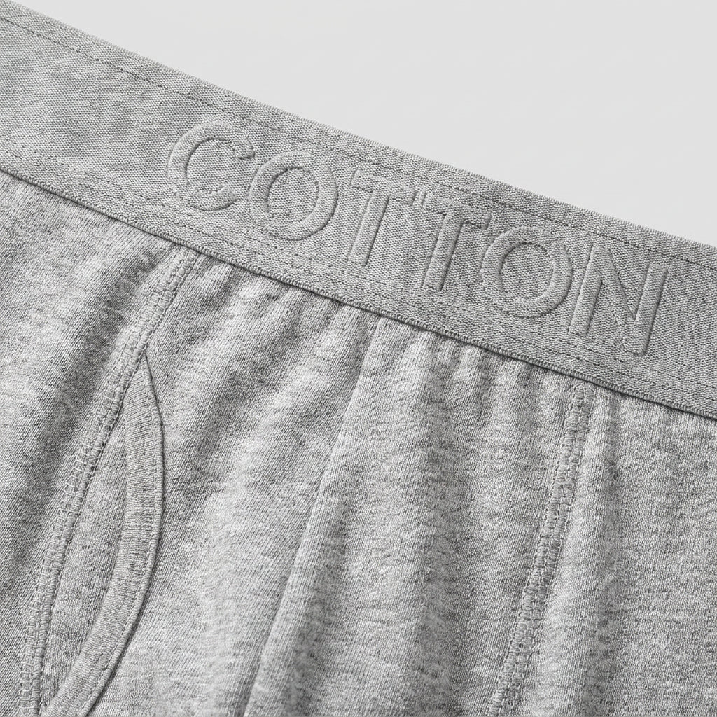 5-Pack Cotton Boxer Briefs for Men