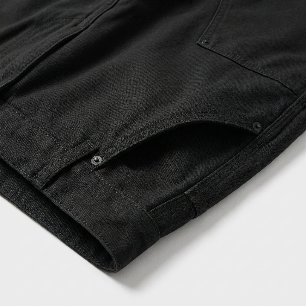 Double-Knee Canvas Workwear Trousers for Men