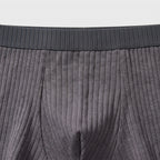 4-Pack Ribbed Cotton Boxer Trunks for Men
