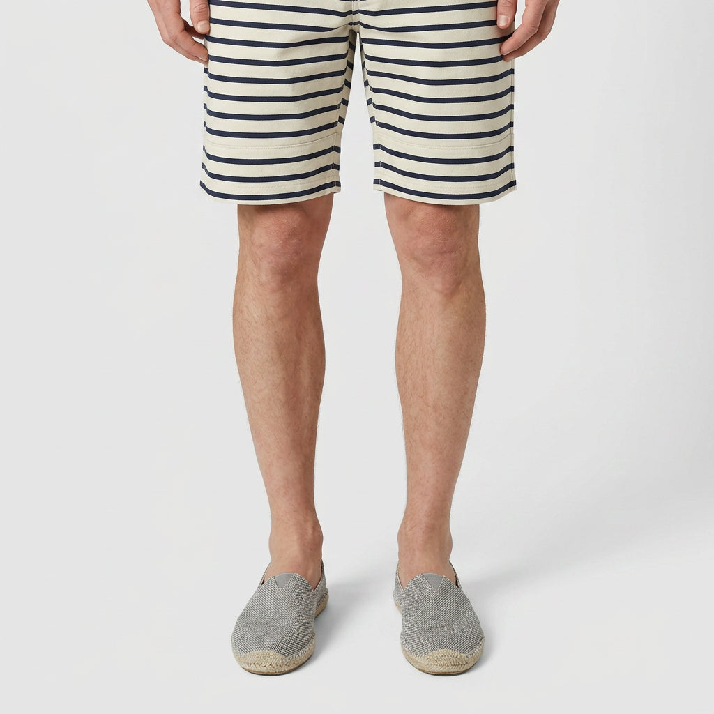Slip-On Woven Canvas Espadrilles for Men