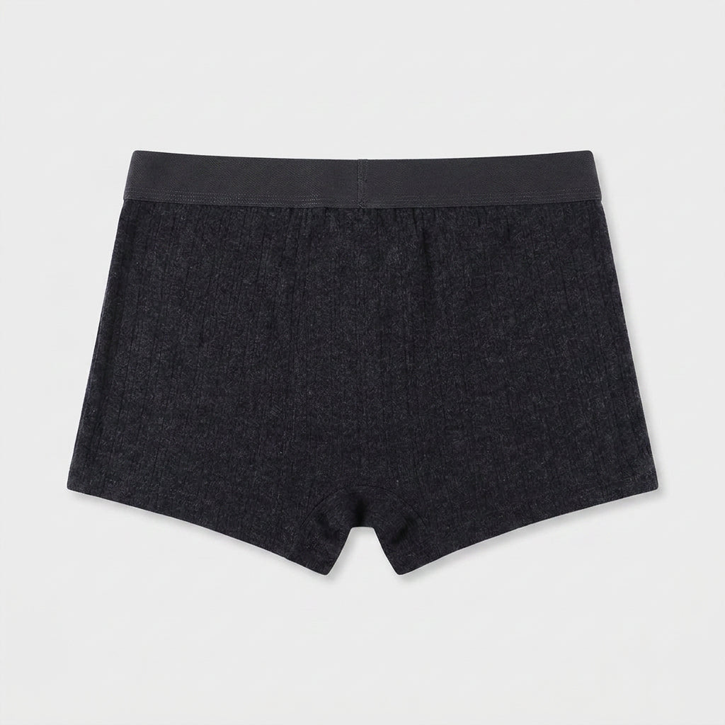 3-Pack Full-Coverage Cotton Boxer Trunks for Men
