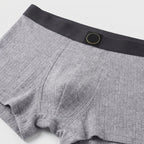3-Pack Full-Coverage Cotton Boxer Trunks for Men