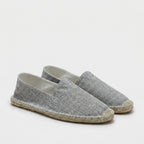 Slip-On Woven Canvas Espadrilles for Men