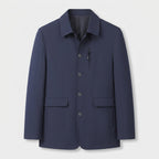 Field Jacket with Zip Chest Pocket for Men