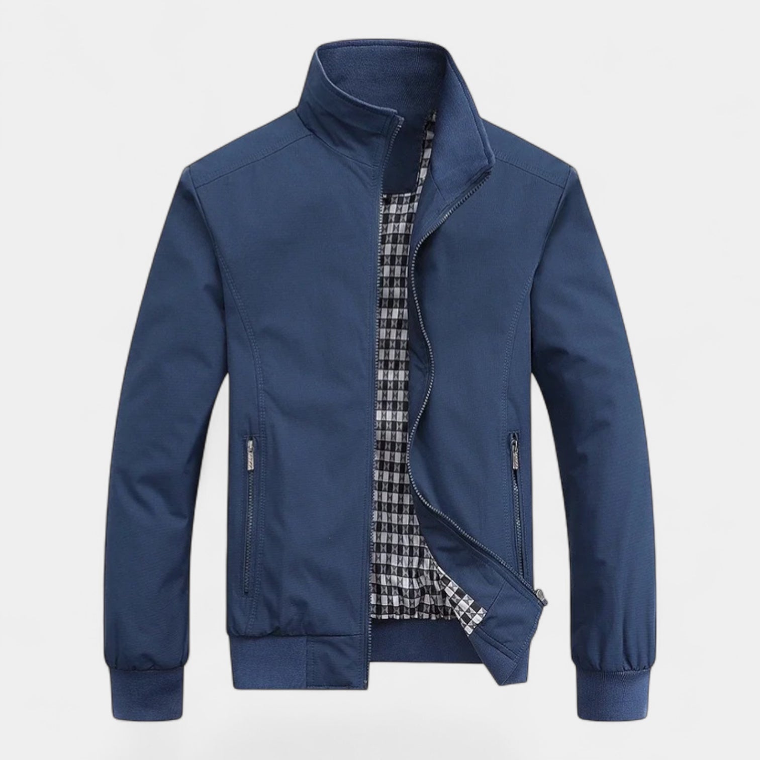 Slim Fit Water-Resistant Windproof Bomber Jacket for Men