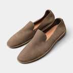 Leather Slip-On Loafers Cushioned Insole for Men