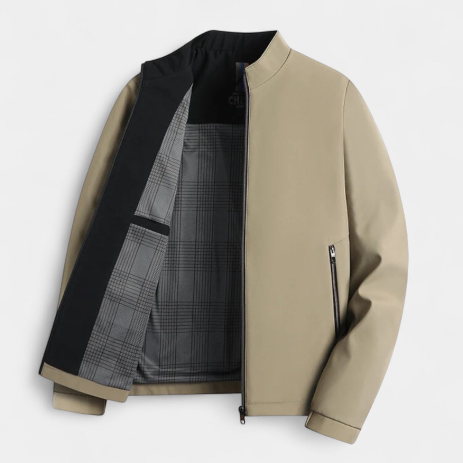 Lightweight Water-Resistant Windbreaker Bomber Jacket for Men