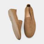 Leather Slip-On Loafers Cushioned Insole for Men