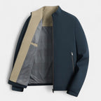 Lightweight Water-Resistant Windbreaker Bomber Jacket for Men