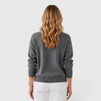 Women's Half High Collar Knit Jumper