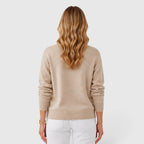 Women's Half High Collar Knit Jumper