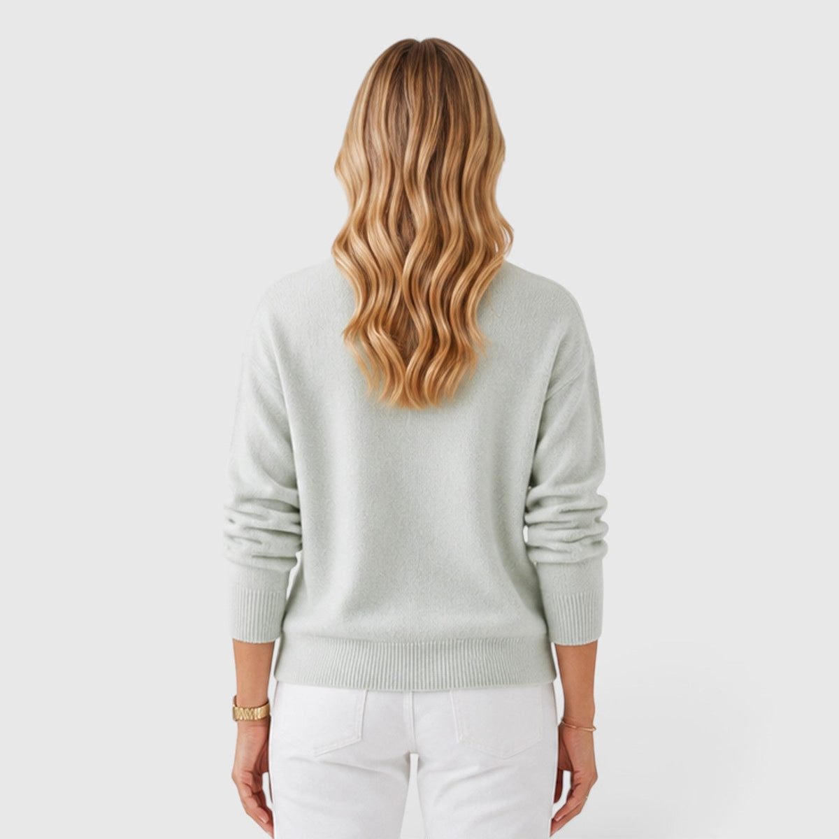 Women's Half High Collar Knit Jumper
