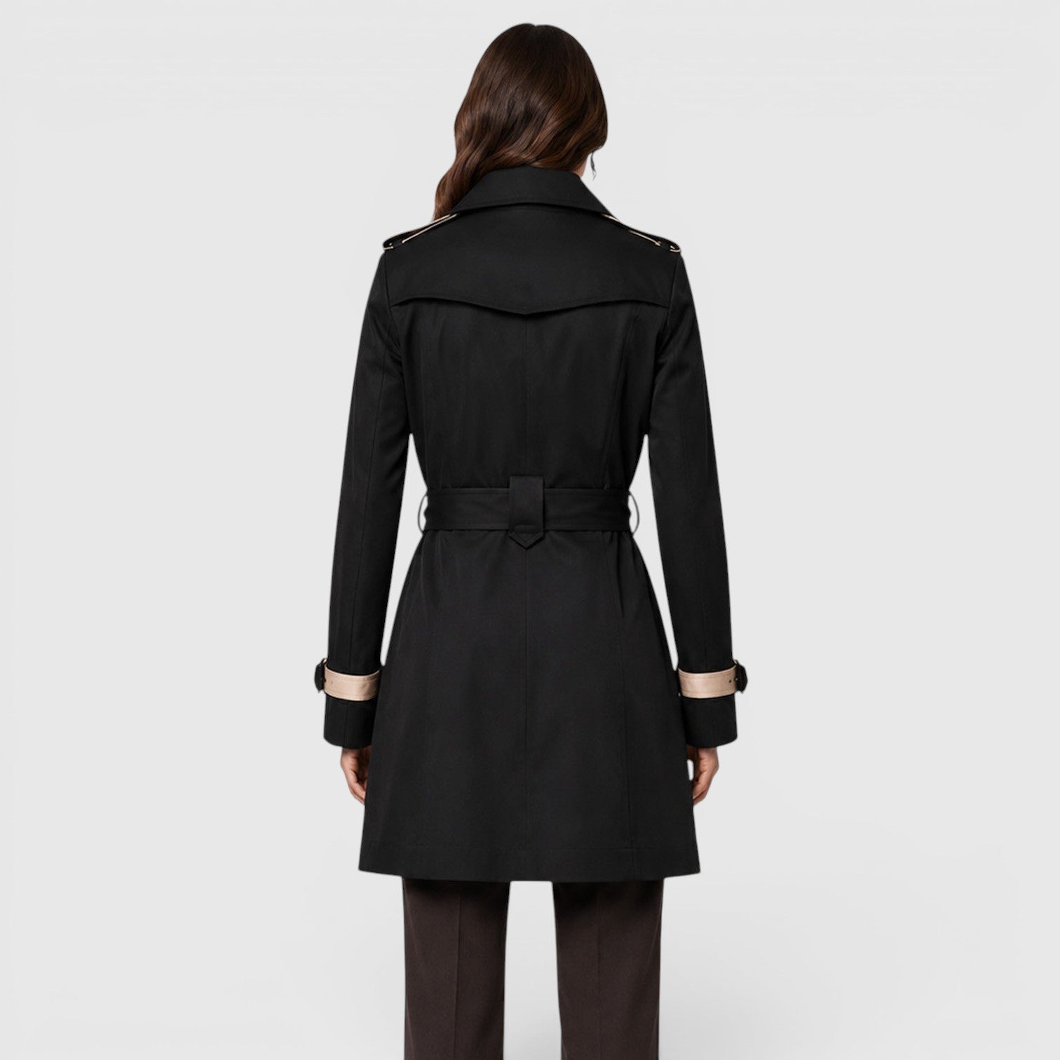 Women's Classic Slim Fit Trench Coat