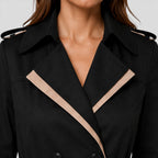 Women's Classic Slim Fit Trench Coat