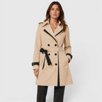 Women's Classic Slim Fit Trench Coat
