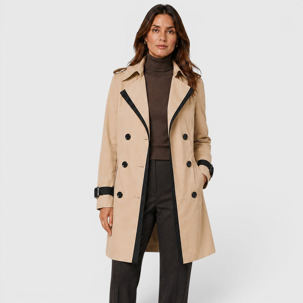 Women's Classic Slim Fit Trench Coat