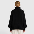 Women's Cozy Roll Neck Knit Jumper