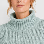 Women's Cozy Roll Neck Knit Jumper
