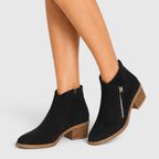 Women's Lightweight Ankle Boots with Side Zip