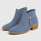 Women's Lightweight Ankle Boots with Side Zip