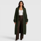 Women's Lightweight Knitted Coat for Daily Wear