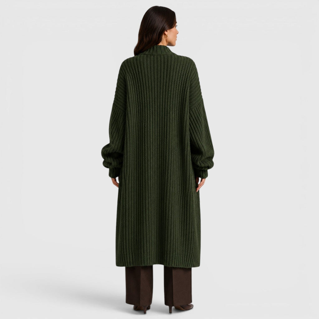 Women's Lightweight Knitted Coat for Daily Wear