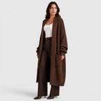 Women's Lightweight Knitted Coat for Daily Wear