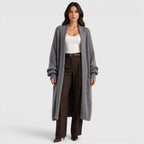 Women's Lightweight Knitted Coat for Daily Wear