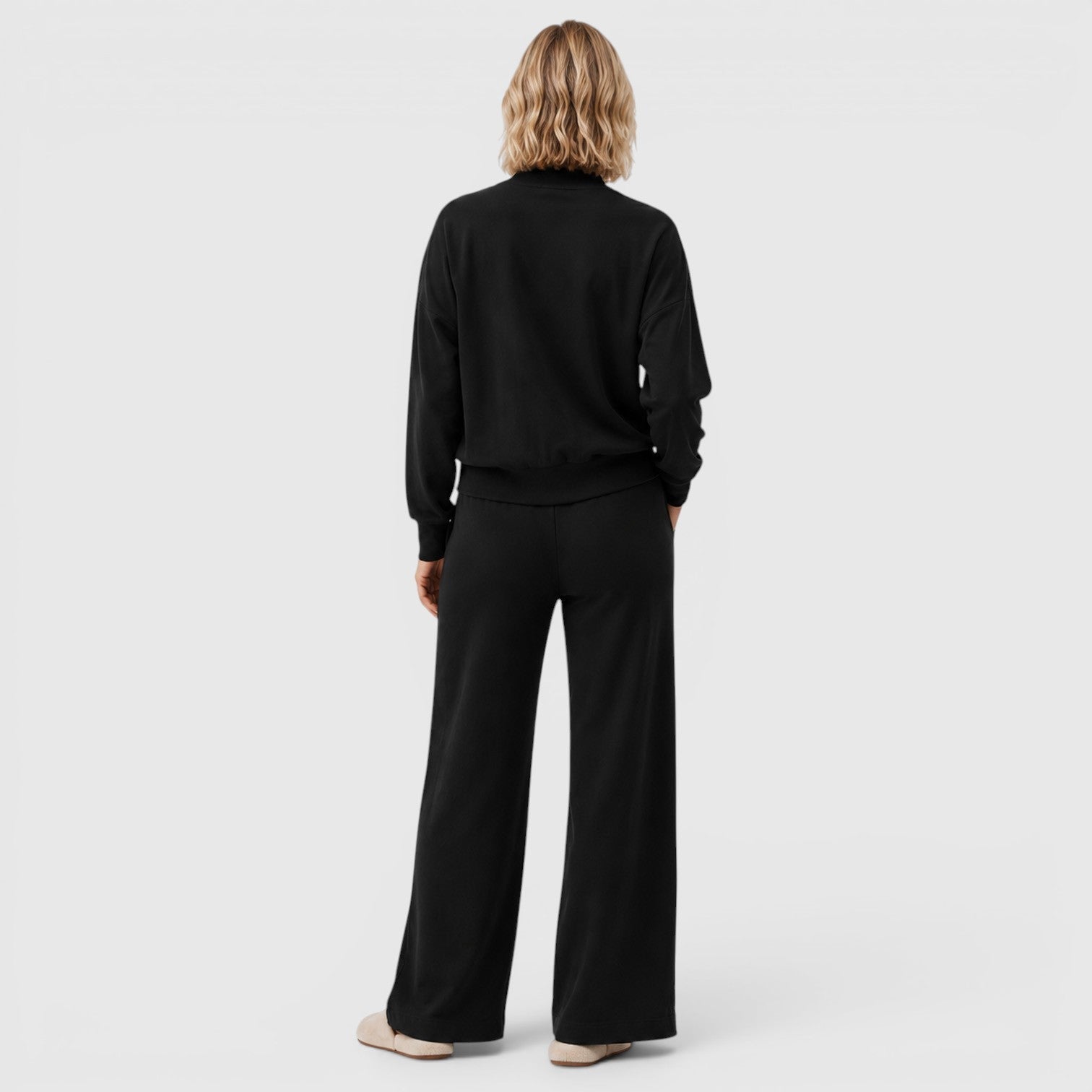 Women's Two-Piece Loungewear Set for Travel