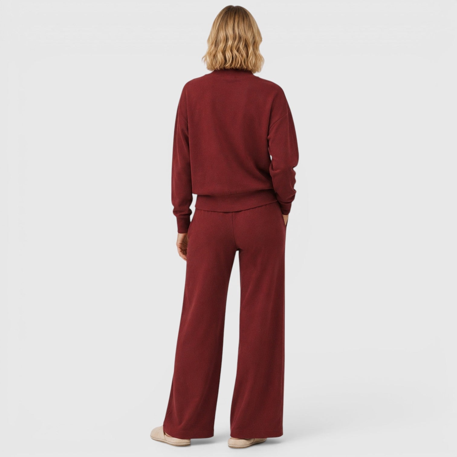 Women's Two-Piece Loungewear Set for Travel
