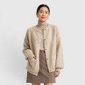 Women's Smart Casual Soft Button Front Knit Cardigan