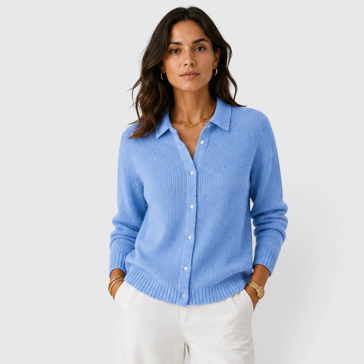 Women's Soft Knit Cardigan for Everyday Wear