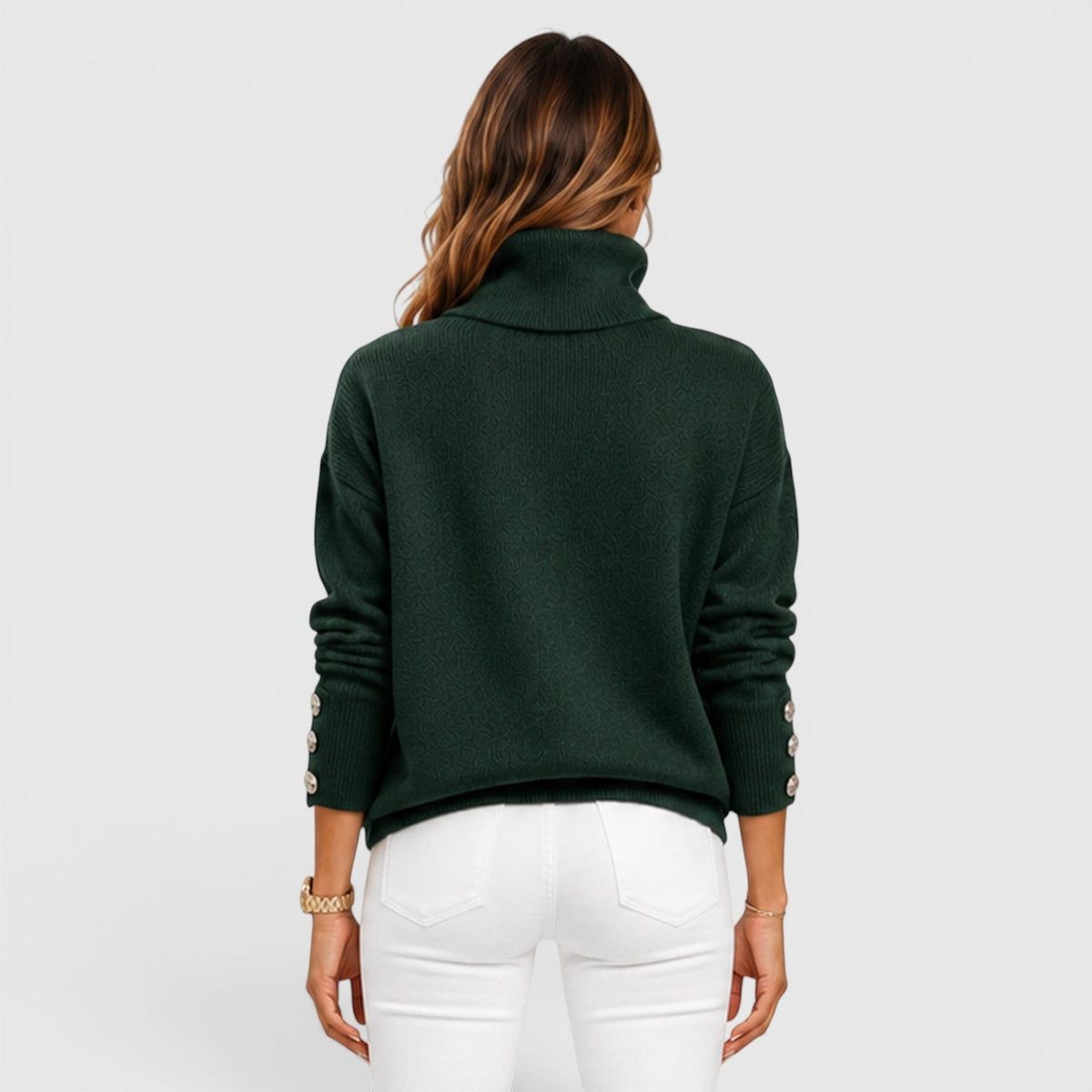 Women's Soft Knit Roll Neck Jumper