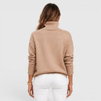 Women's Soft Knit Roll Neck Jumper