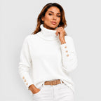 Women's Soft Knit Roll Neck Jumper