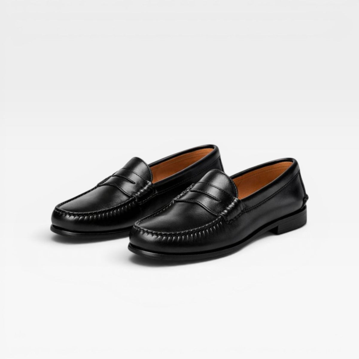 Women's Classic Leather Slip-On Loafers