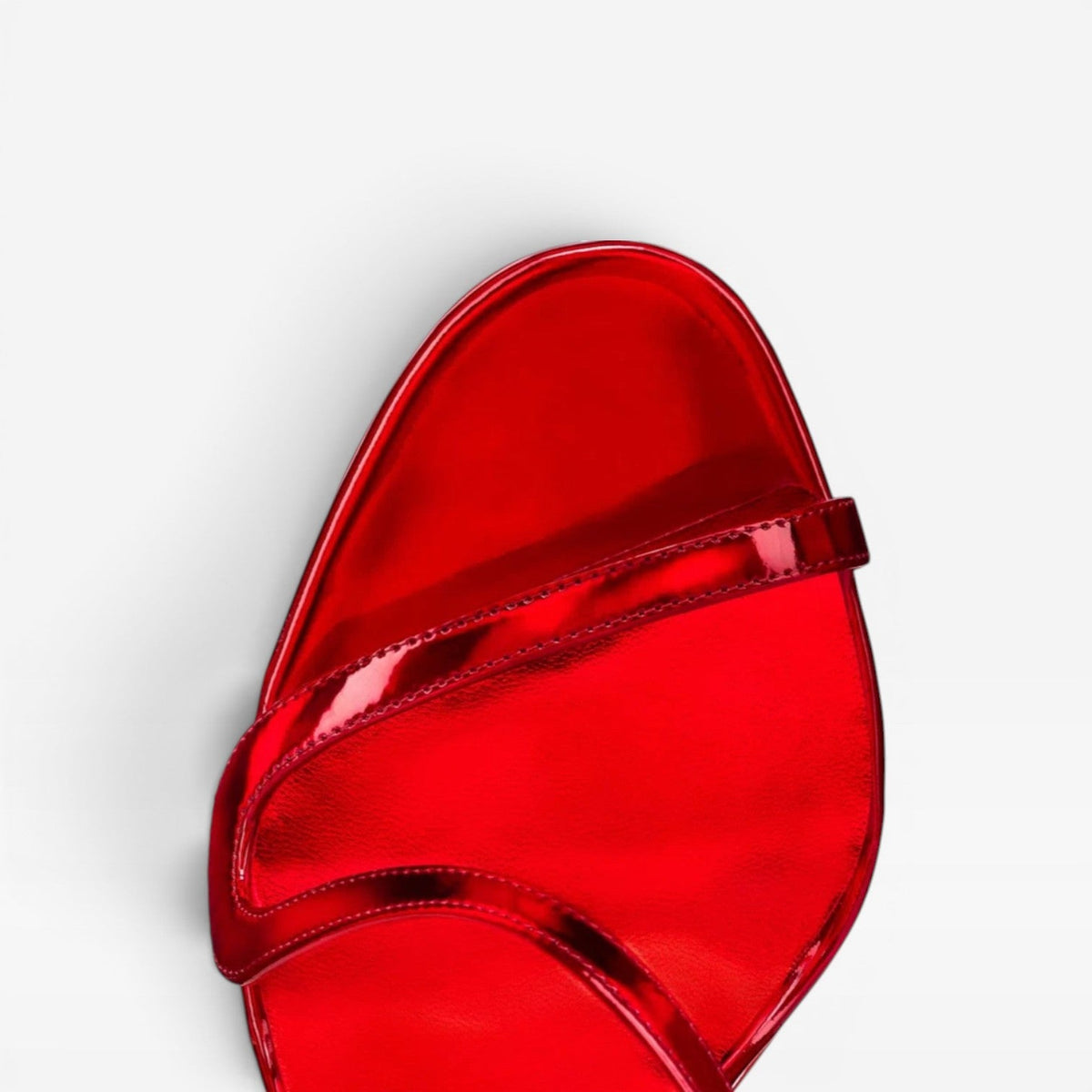 Women's Metallic Strappy Stiletto Sandals