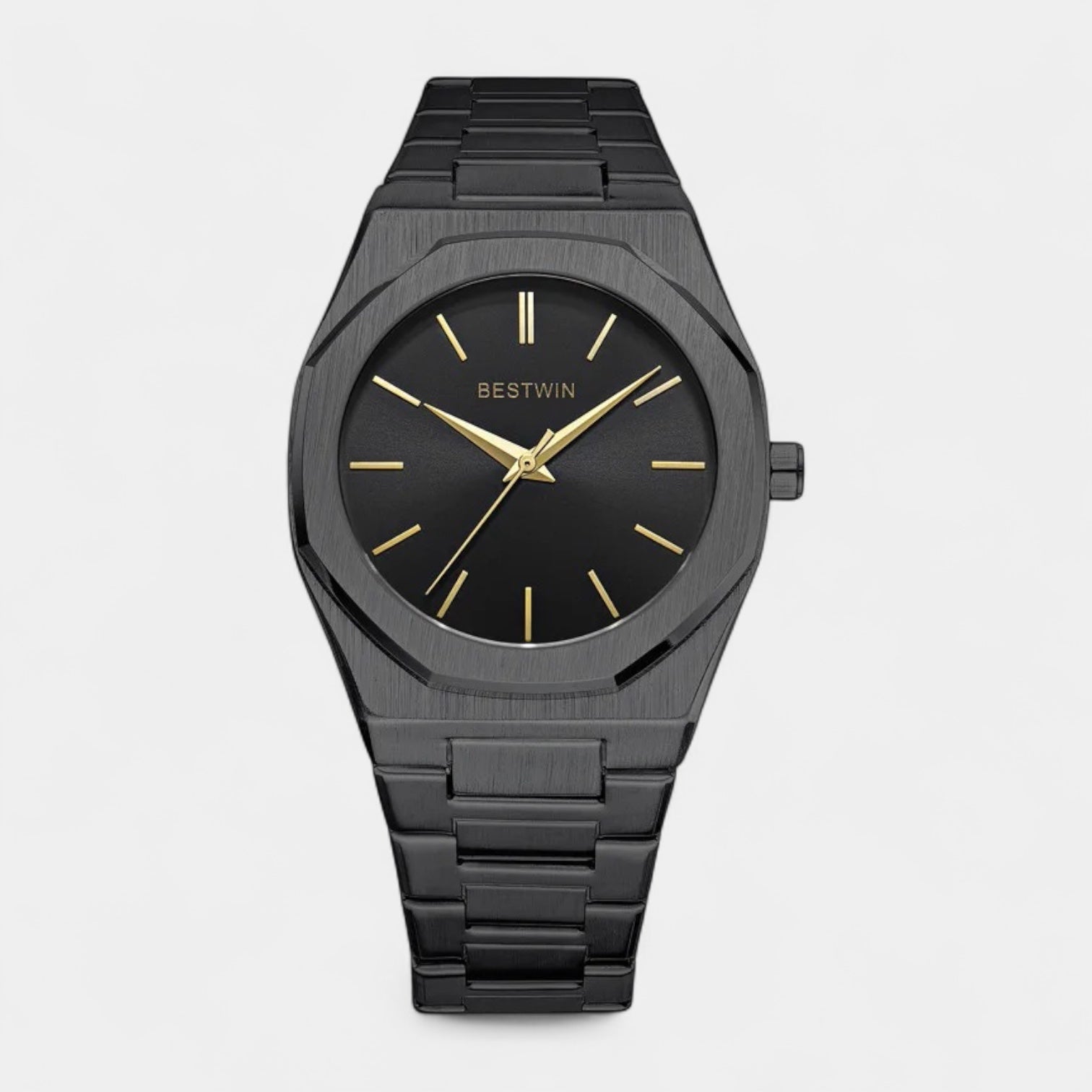 41 mm Numberless Stainless Steel Quartz Watch