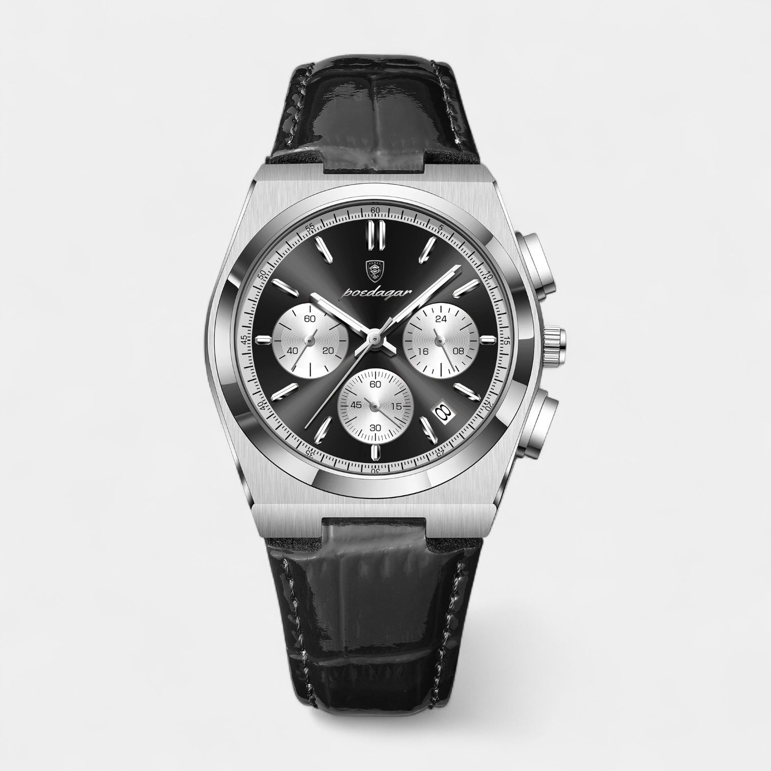 Classic Gentlemen's Watch - Leather Strap