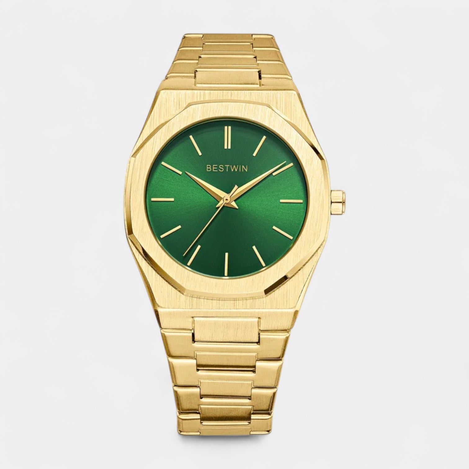 41 mm Numberless Stainless Steel Quartz Watch