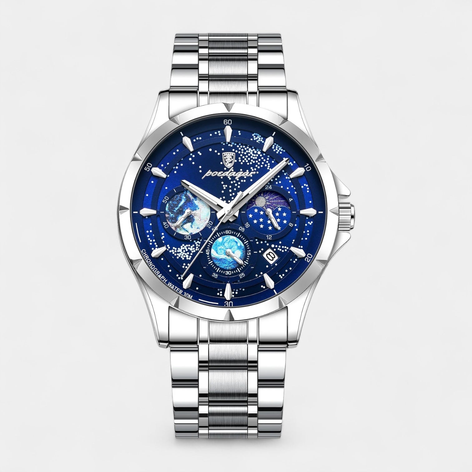 Men's Stainless Steel Business Watch