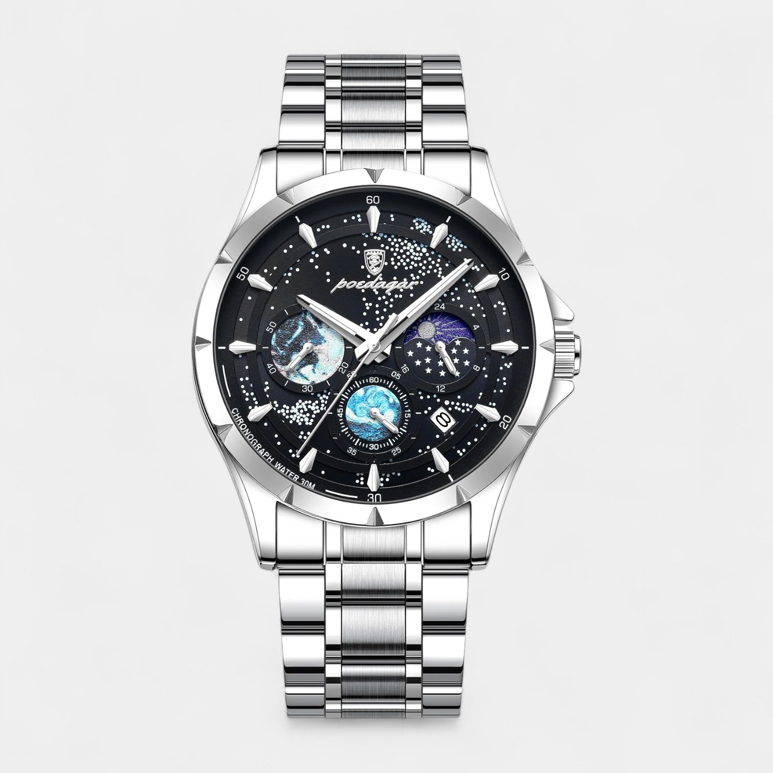 Men's Stainless Steel Business Watch