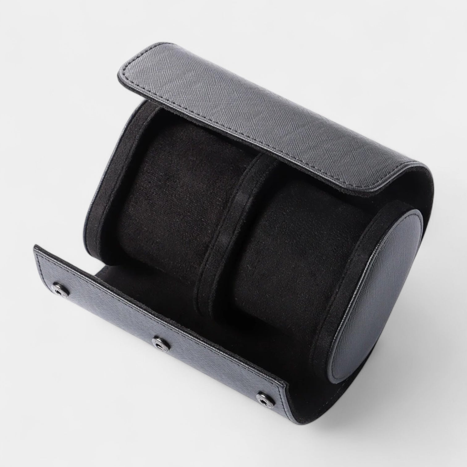 Leather Double Watch Roll